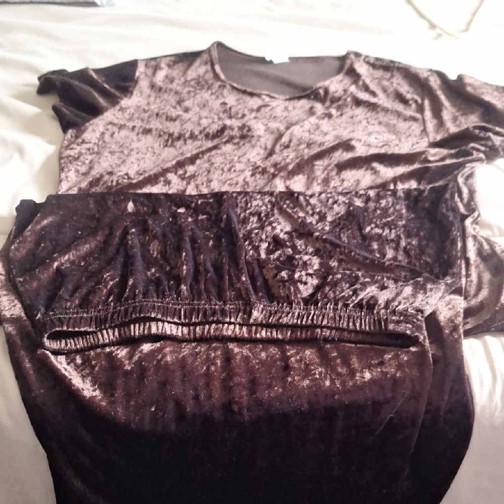 Brown Crew Neck Short Sleeve Maxi Dress for Cocktail